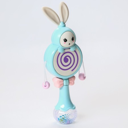 Little Musical Bunny "Bunny", Elastic ears, Mix color, Kroshka Me-9