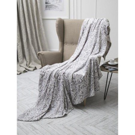 Blanket-worshiped, "imperial", size 180x200 cm, color gray color-3