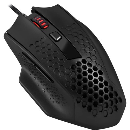 Redragon Bomber, game, wired, backlight, 12400 dpi, USB, black-4