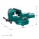 Visa Lockslous rotary Kraftool Forge-130/150, with anvil, steel S45C, 130 mm