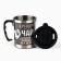 Thermal circle "Strong tea of ​​a real man", 400 ml, retains the heat of 2 hours