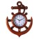 Watch Wall Interior "Anchor", smooth move, 28.5 × 29 cm, dial d-12.5 cm