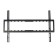 Ultramounts UM814F bracket, for TV, fixed, 37-75 ", 19.5 mm from the wall, black