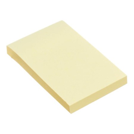 Block with a sticky edge of 51 mm x 76 mm, 80 sheets, pastel, yellow-1
