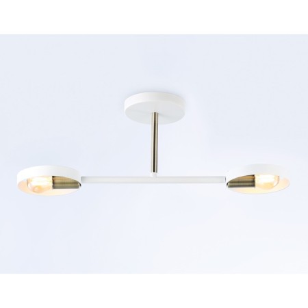 Suspended Ambrella Traditional Loft TR8222, E27, white, bronze-2