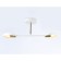 Suspended Ambrella Traditional Loft TR8222, E27, white, bronze
