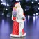 New Year's figure "Santa Claus" Red, 7x6x14cm