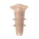 The internal angle for the skirting board is 55mm "decoration", 211 oak rustic