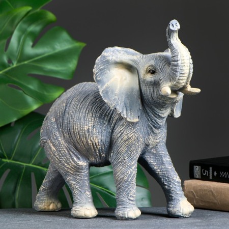 Figure "Elephant" Gray, 28x29x15cm