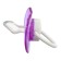 Nipple - orthodontic dummy with a container, +3 months., Purple color
