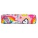 School Penal on the zipper "Stickers" Calligrata, pink