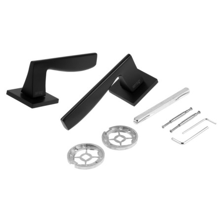 Separate handle set Lockland Pro, Black Color