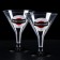 A set of plastic glasses for Martini "Antigostini", 100 ml, 6 pcs