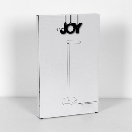 Joy Home Holder, for toilet paper with a rotary mechanism, black-1