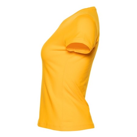 T -shirt female, size 42, yellow color-2