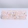 Box for Makarun, confectionery packaging, “Flower”, 18 x 5.5 x 5.5 cm