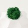 Concrete Kashpo "Glass" white 7.5x7.5x5 cm (moss green stabilized)