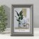 Photo frame plastic 10x15 cm "Staircase with rhombuses" gray 2x13x17.9 cm
