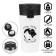 Thermal circle, 380 ml, style "yin-yuu", retains heat 8 hours, with a strainer