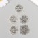 Decor Metal for creativity "Printing Press. Thank you" 3x3 cm