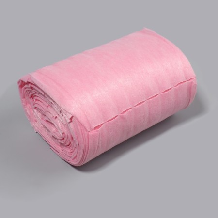 A set of disposable collars, in a roll, without a sticky layer, 8 × 40 cm, 100 pcs, pink color-1