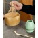 Set for preparing a match of tea 4 in 1: a corolla is private, stand, spoon tasaku, bowl of mole