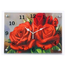 Carty clock is wall-mounted, interior 