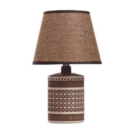 Challengeal lamp "Channel" E14 40W brown 17x17x27cm-5
