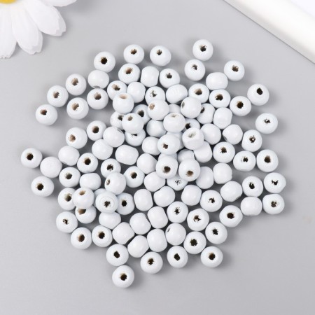 Beads for creativity "Silver-gray" D-0.8 cm, set of 20 g-1
