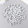 Beads for creativity "Silver-gray" D-0.8 cm, set of 20 g