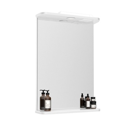 Universal mirror Sansstar "50" with backlight and shelf-2