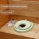 Seat toilet seat, baby, 37 × 32 cm, polyurethane foam, green