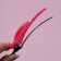 Hair clips, set - 2 pcs, 11 cm, color mix