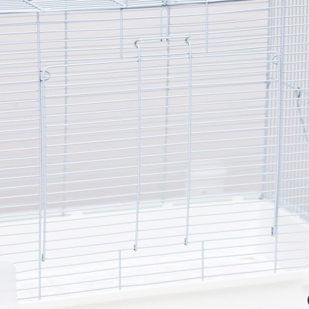 A cage for rodents with sliding pallets 60 x 35 x 47 cm, white-2