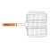 Grill grill, 260x320x65 mm, volumetric, chrome