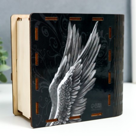 Casket-book "Angel" 14x14 cm-6