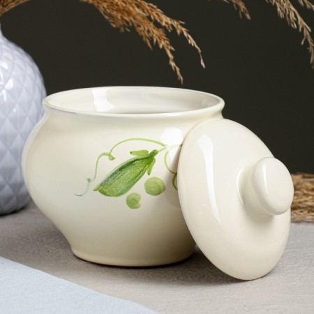 Baking pot "Russian" 0.5l / 12x13cm, peas-1
