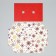 Box for musical cakes “Happy New Year!”, Snowflakes, 27 x 17.8 x 6.5 cm, New Year