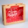 Craft packet with a plastic window “Gift from Santa Claus”, 31 x 26 x 11 cm, New Year