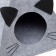 Animal House from felt "Eared tent", 38 x 28 x 38 cm