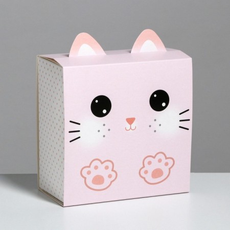 Gift folding box, packaging, “Open more”, 15 x 15 x 8 cm-4