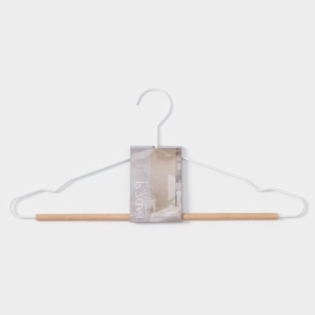 Shoulders - Laconique Ladoom Laconique clothing hanger, 42.5 × 19.5 × 1 cm, white color-5
