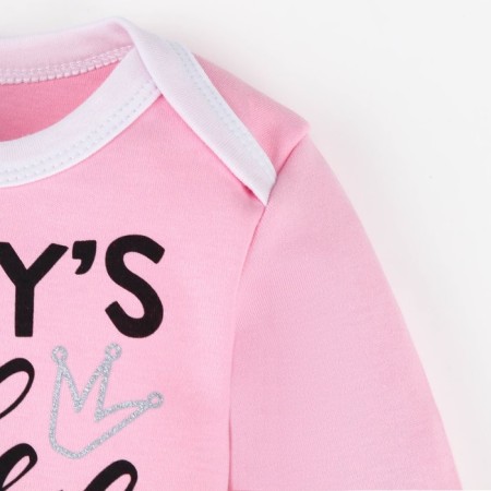 Body Baby I "Daddy’s Girl", pink, height 74-80 cm-2