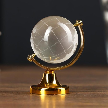 Souvenir Glass "Globe" d = 4 cm
