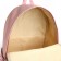 Youth backpack on a zipper, 3 pockets, pink color