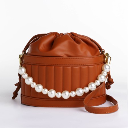 Cross-Bodi bag, cord department, redhead color