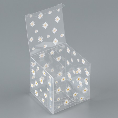 Gift PVC, packaging, "chamomile", 5 x 5 x 5 cm-2