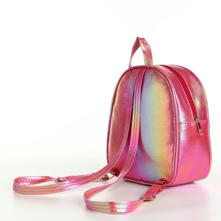 Children's backpack, 20*9*23, lightning departure, sparkles, pink-5