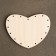 Set for creativity "Weaving from the vine", a basket of heart, 25.5*18.5/5 cm