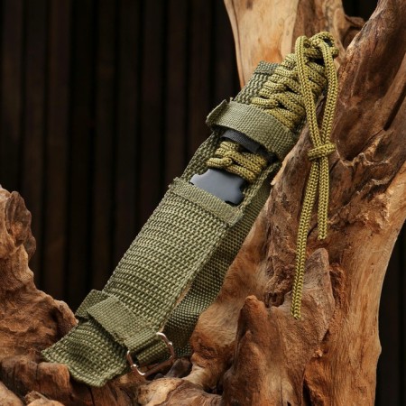 Throwing knife "Forest" 18cm, blade 89mm/1.8mm, green-4